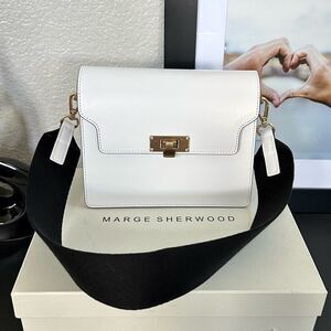NIB Marge Sherwood White Vintage Brick Bag